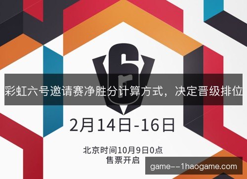 彩虹六号邀请赛净胜分计算方式，决定晋级排位